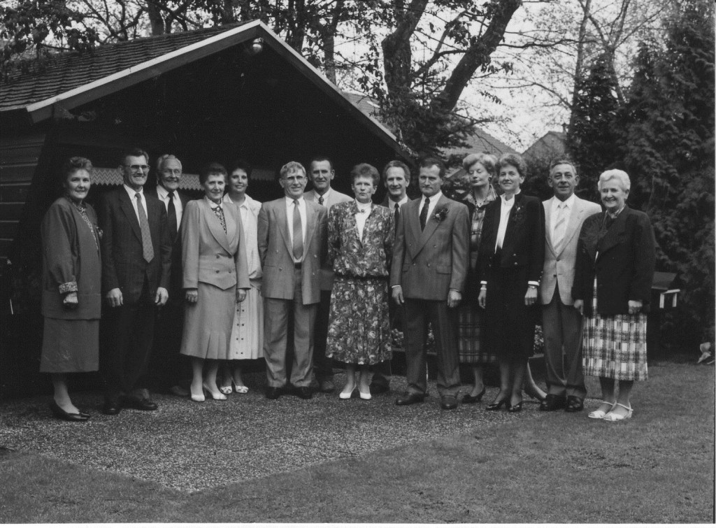 zilveren huwelijksfeest cor en Paula Janssen 1989