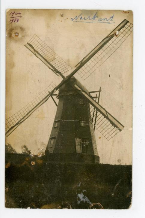 NHE - document 21 briefkaart met molen