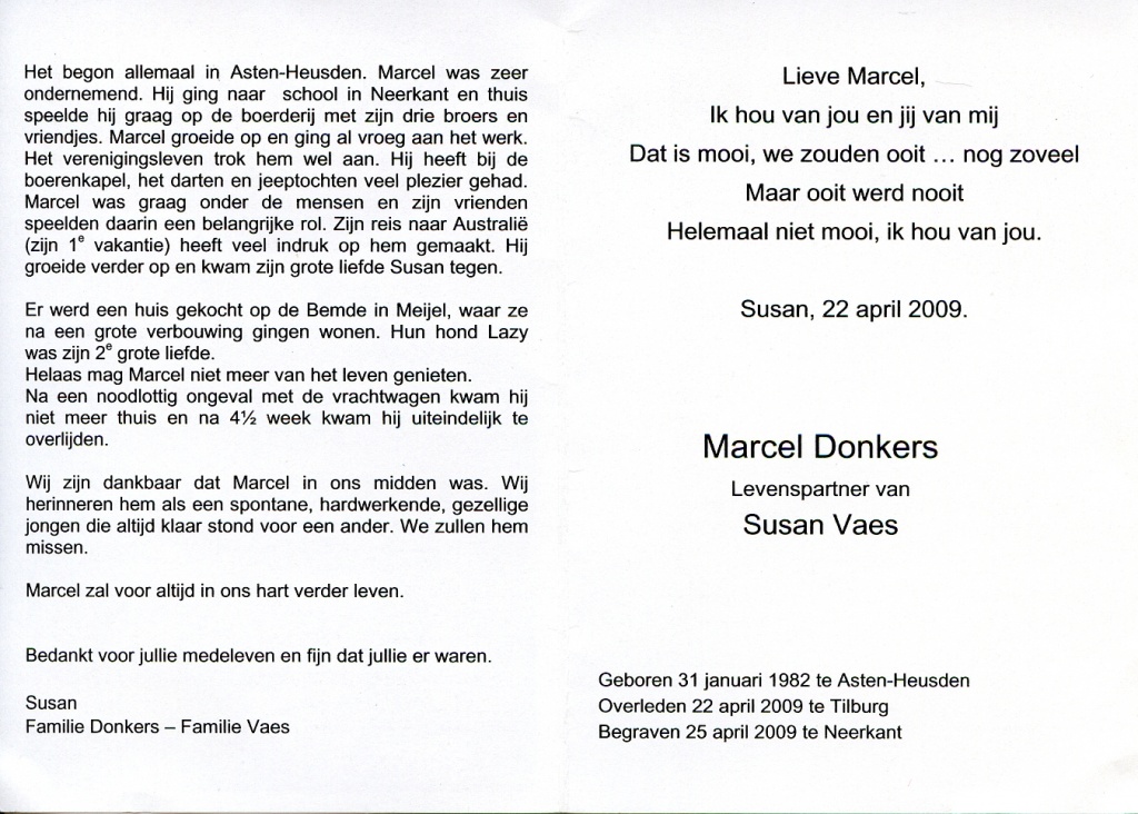 donkers, marcel 1982-2009 a
