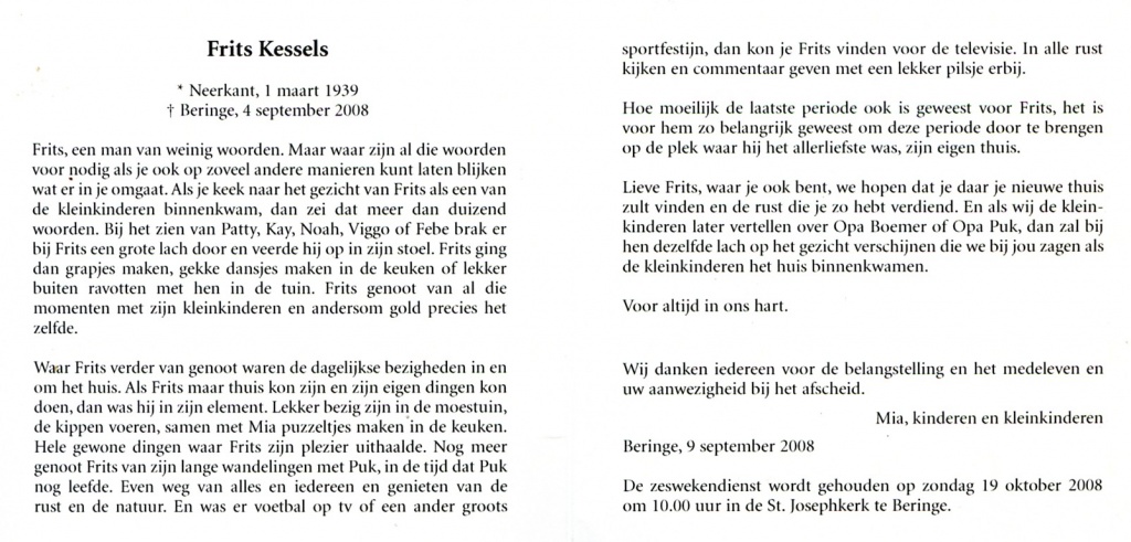 kessels, frits 1939-2008 a