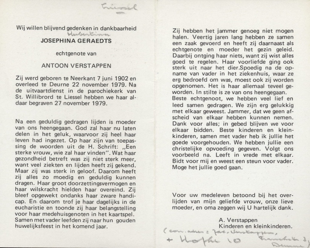 geraedts, josephina 1902-1979 a