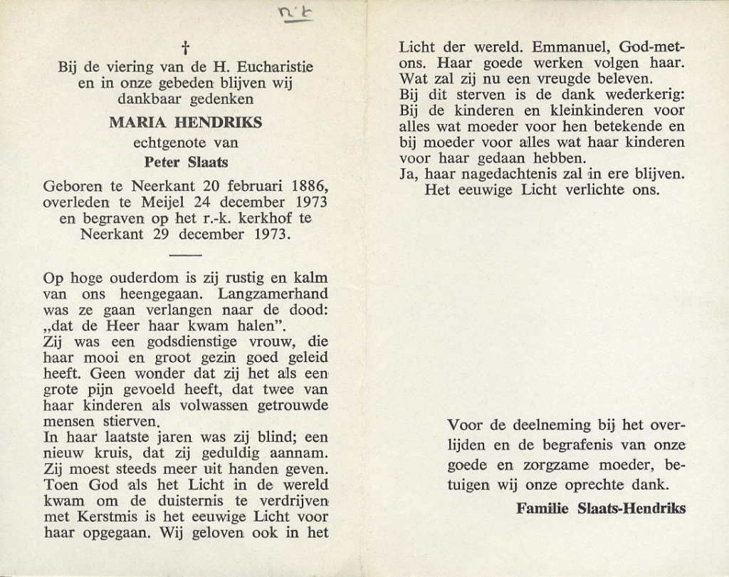 hendriks-maria-1886-1973-a