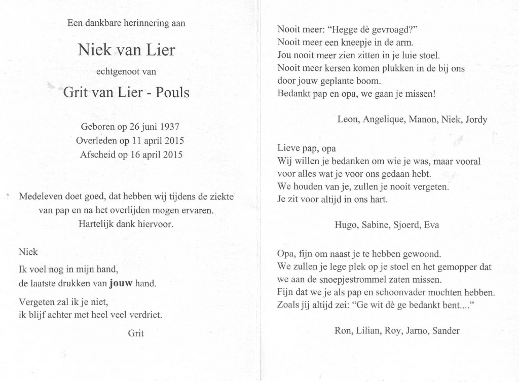 lier van niek 1937-2015 (1)